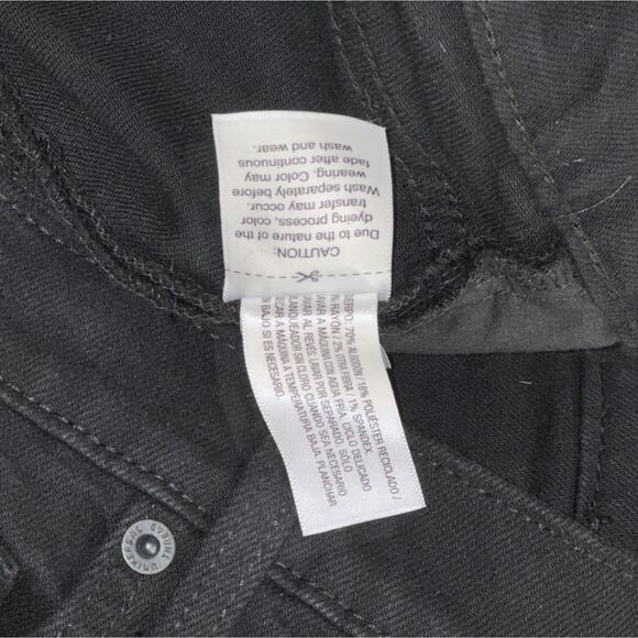 Universal Thread Women’s Jeans Size 16 Black High Rise Straight Leg NWT Target - Picture 6 of 9